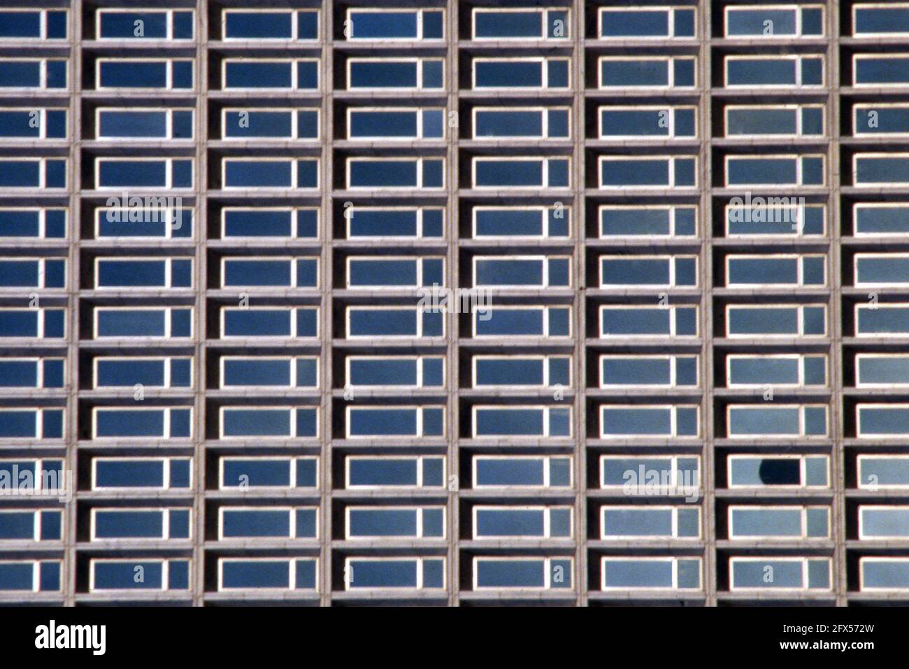Windows of a skyscraper in Atlanta Stock Photo