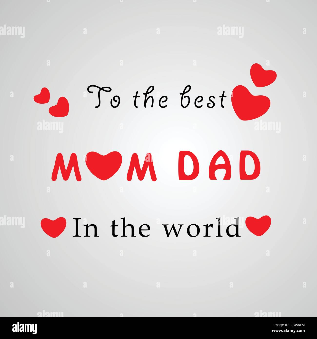 Parents Day background Stock Vector Image & Art - Alamy