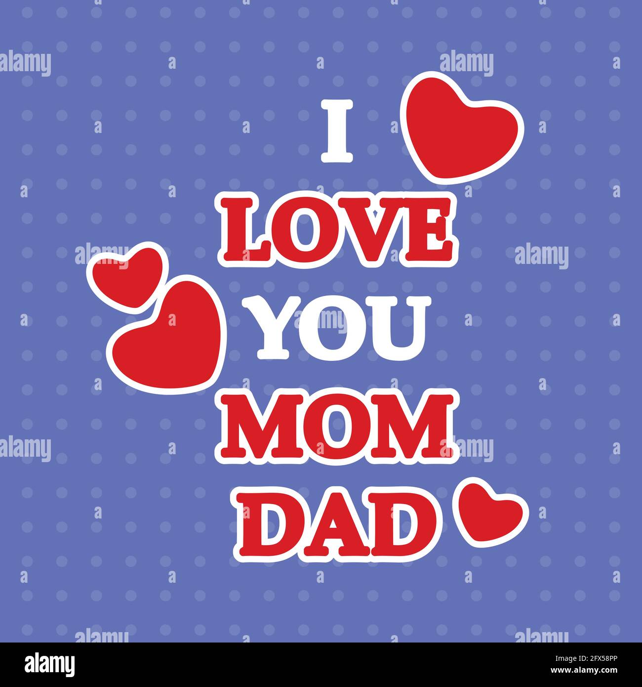 Parents Day background Stock Vector Image & Art - Alamy