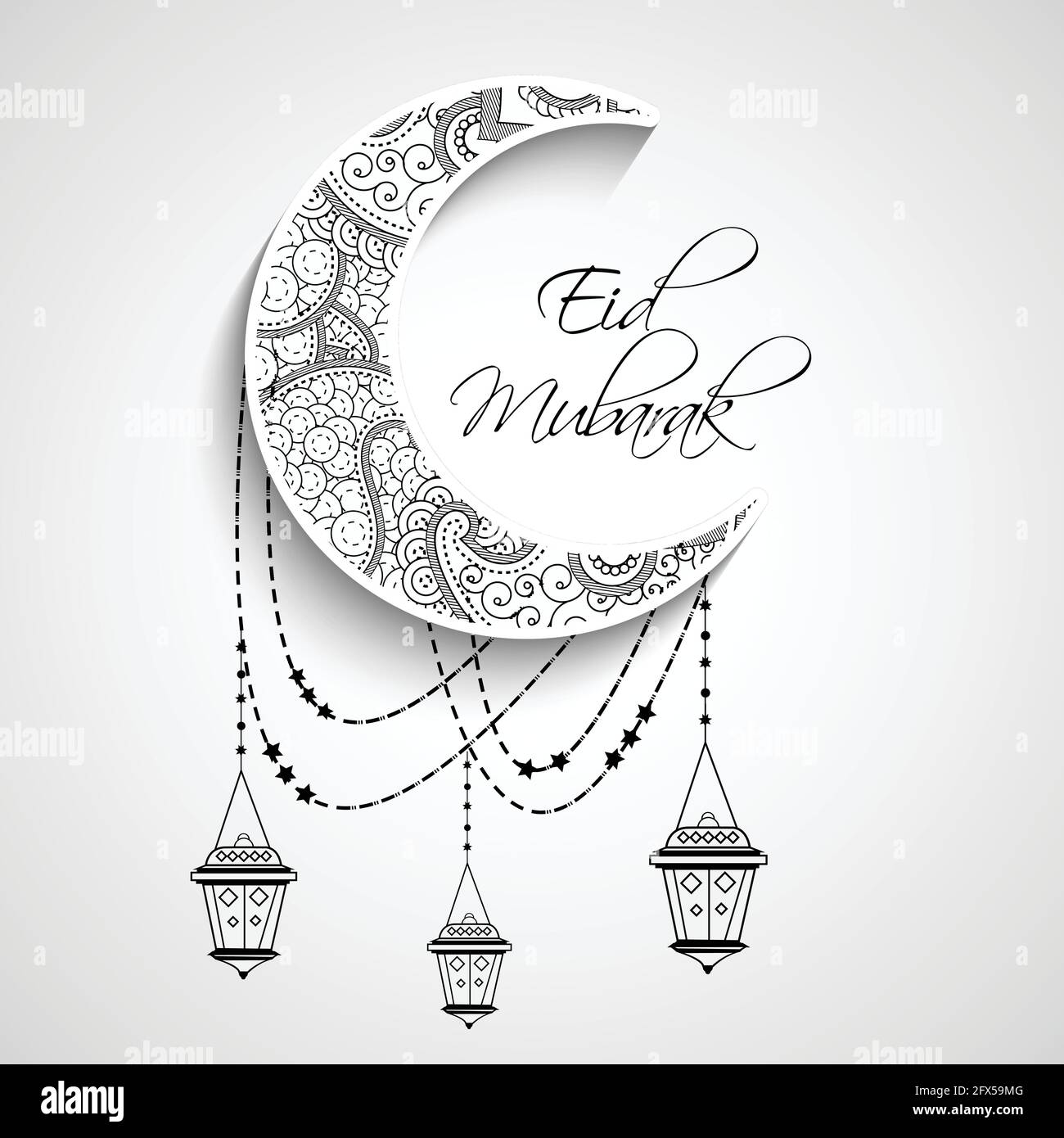 eid mubarak background 2FX59MG