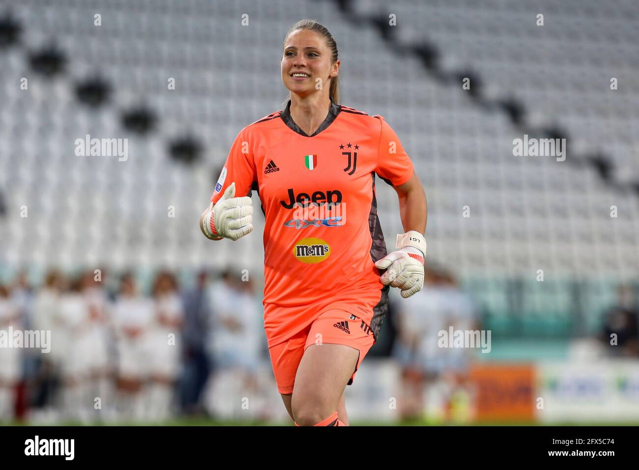 Laura Giuliani of Juventus Woman during the Partita Del Cuore charity football match at Allianz Stadium on May 25, 2021 iin Turin, Italy. Stock Photo