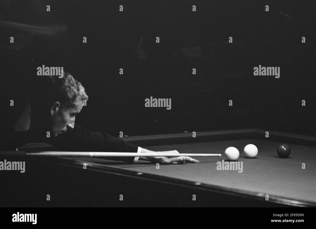 World championships Anchorage 47/2 billiards in Groningen Scholte, action, June 1, 1969