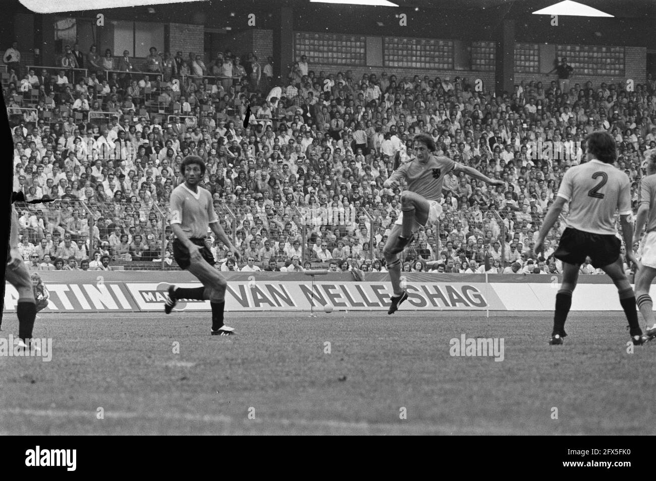 World Cup 1974; Netherlands v Uruguay 2-0; game moments, June 15, 1974 ...