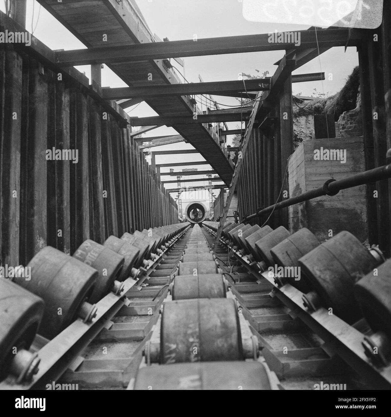 Sewer construction Black and White Stock Photos & Images Alamy