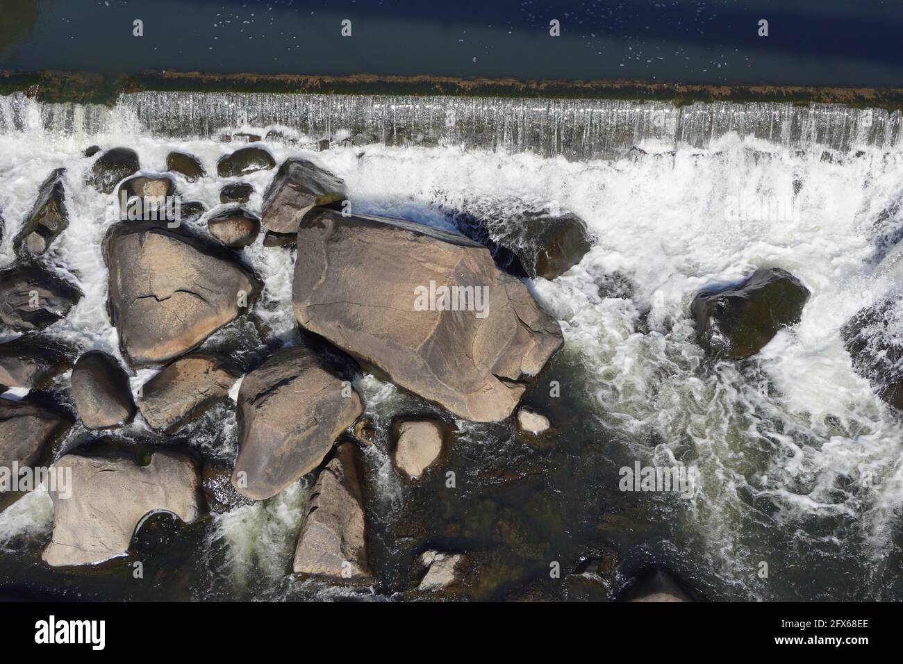 Water Rushing Through Rocks Transparent river water rocks hi-res stock photography and images - Alamy