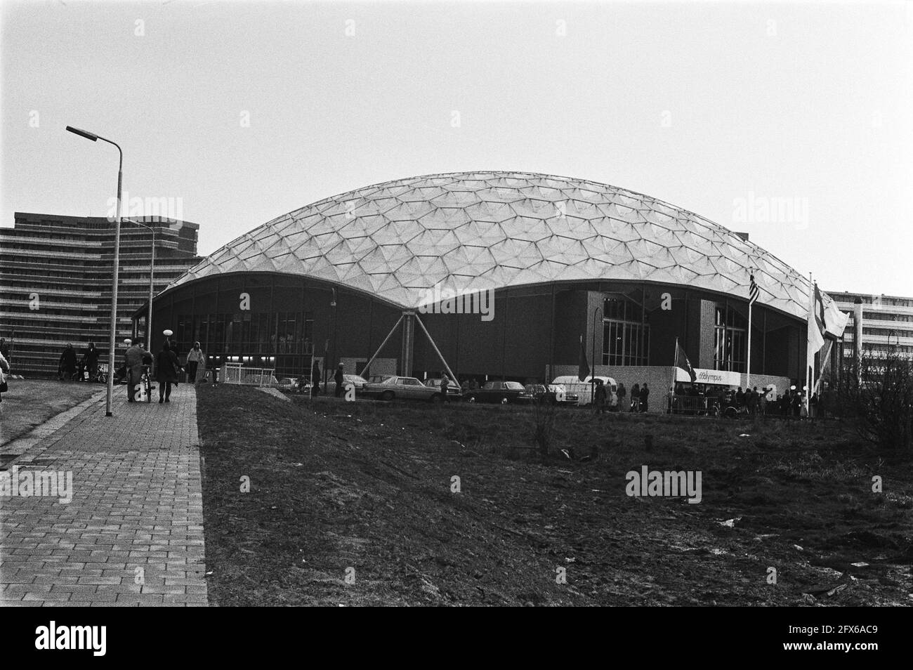 Sports complex de olympus Black and White Stock Photos & Images - Alamy