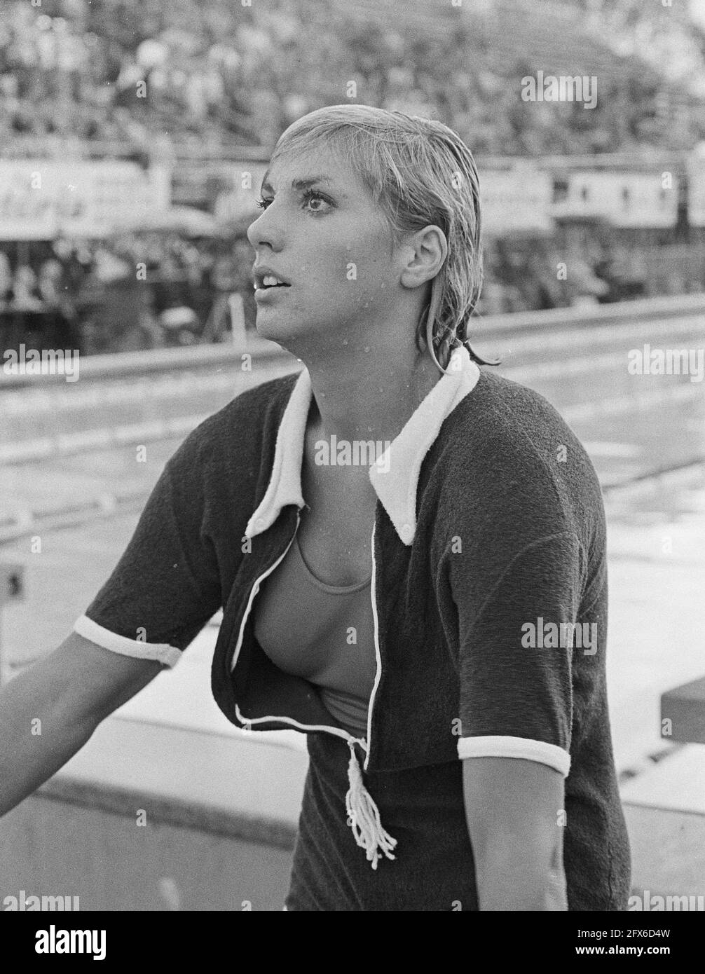 Christine Caron 1966 Stock Photo Alamy