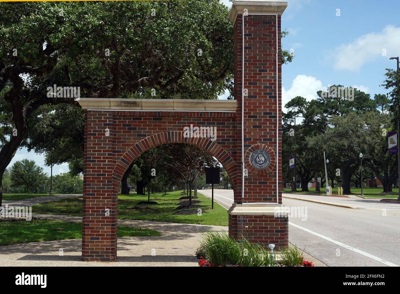 An archway at the Prairie View A M University entrance Tuesday May 25 An archway at the Prairie View A M University entrance Tuesday May 25