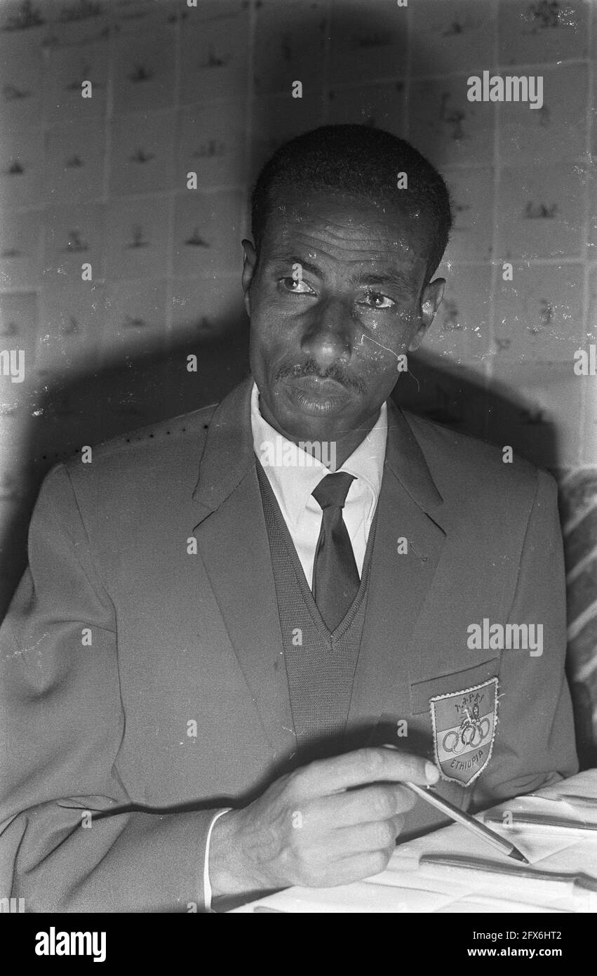 Abebe Bikila 1968 Stock Photo