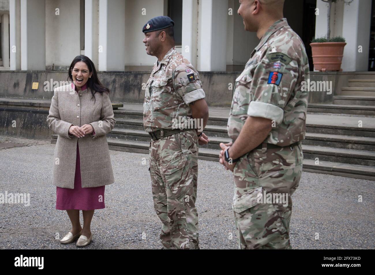 Defence Secretary Ben Wallace and Home Secretary Priti Patel