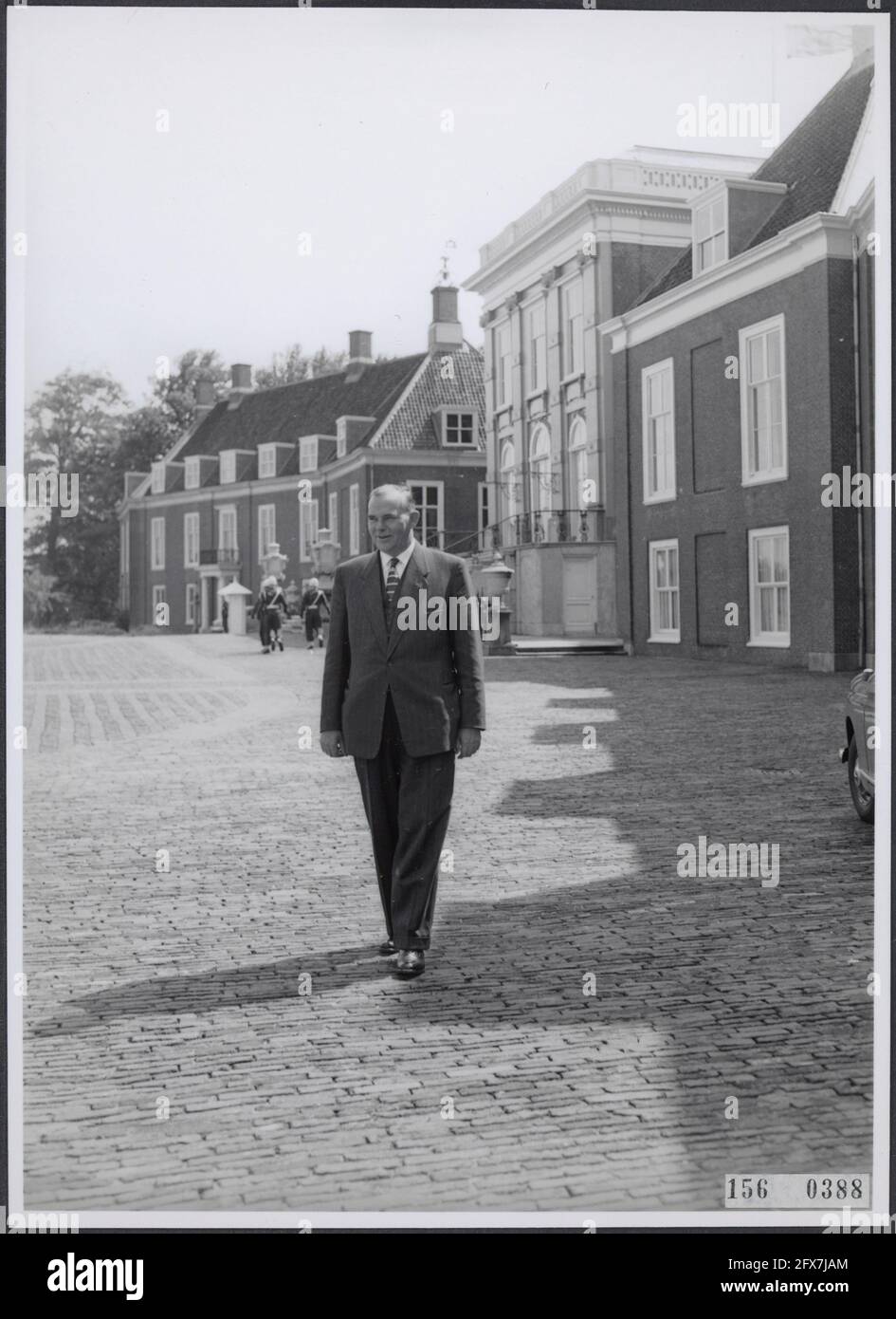 Collection Collection of photographs Netherlands Government Information Service Own, photo number 156-0388, 1956, The Netherlands, 20th century press agency photo, news to remember, documentary, historic photography 1945-1990, visual stories, human history of the Twentieth Century, capturing moments in time Stock Photo