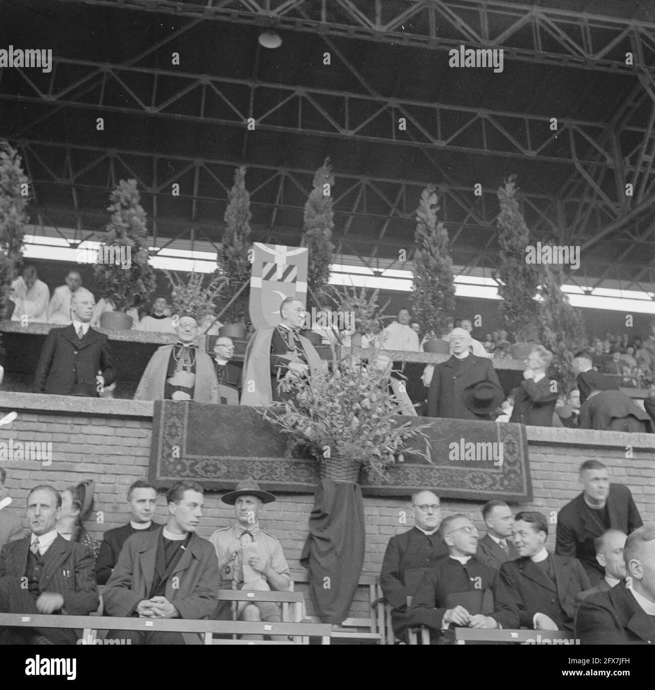 Kayot Congress Olympic Stadium, August 25, 1946, STADION, The Netherlands, 20th century press agency photo, news to remember, documentary, historic photography 1945-1990, visual stories, human history of the Twentieth Century, capturing moments in time Stock Photo