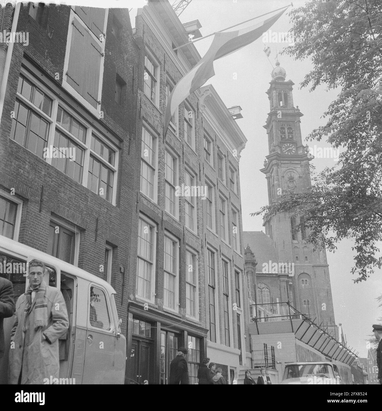 Anne frank house Black and White Stock Photos & Images Alamy