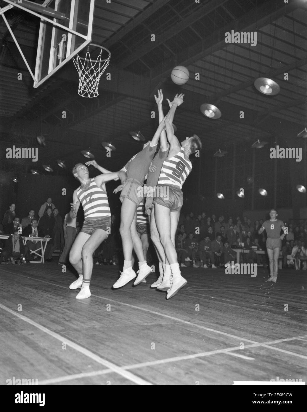 Basketball game The Wolves against Bagnolet at the Apollo Hall, December 1,  1961, BASKETBAL, The Netherlands, 20th century press agency photo, news to  remember, documentary, historic photography 1945-1990, visual stories,  human history