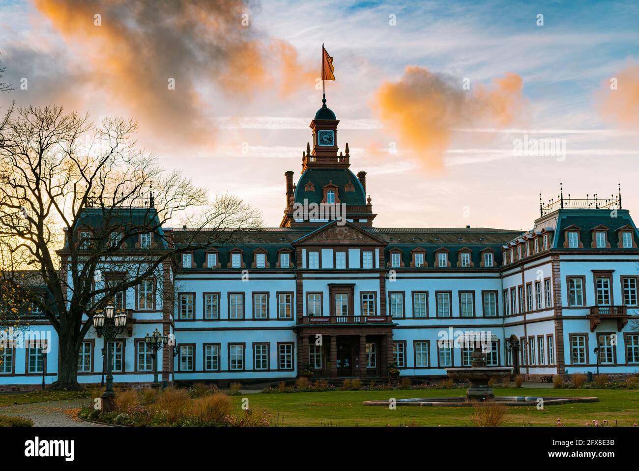 Schloss Philippsruhe, Hanau, Germany stock photo Hana Stock Photo