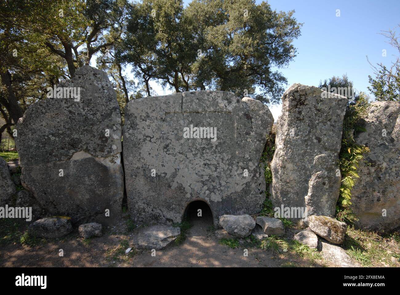 Sardegna, Tomba dei giganti, Calangianus Stock Photo