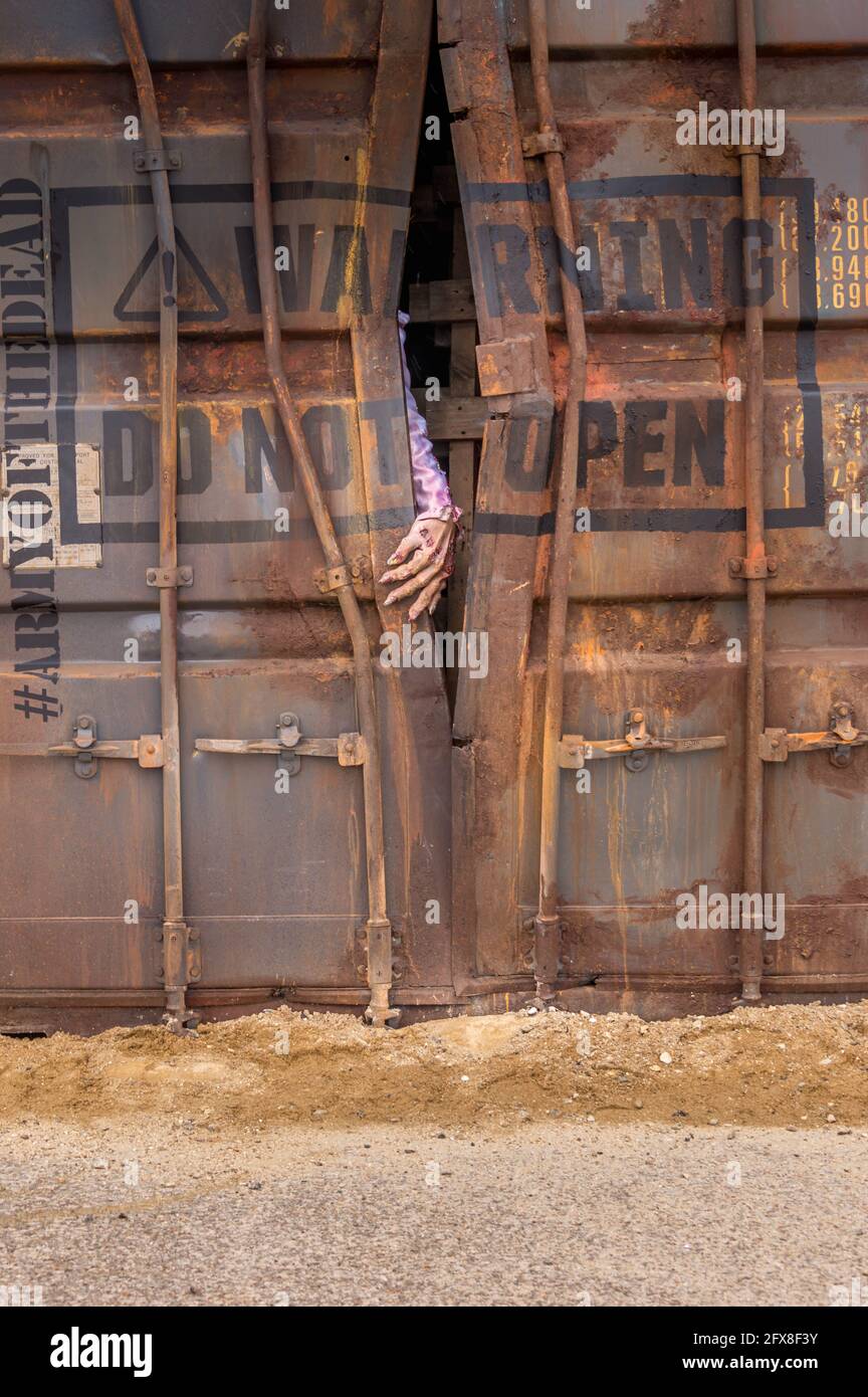 Netflix The Army of the Dead props Stock Photo