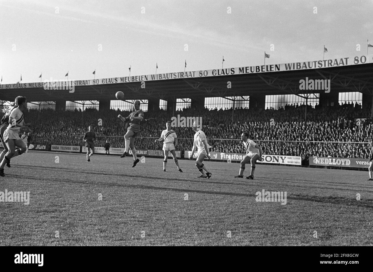 KNVB cup semi-final Sparta vs NAC 1-2, April 4, 1973, sports, soccer, The  Netherlands, 20th century press agency photo, news to remember,  documentary, historic photography 1945-1990, visual stories, human history  of the