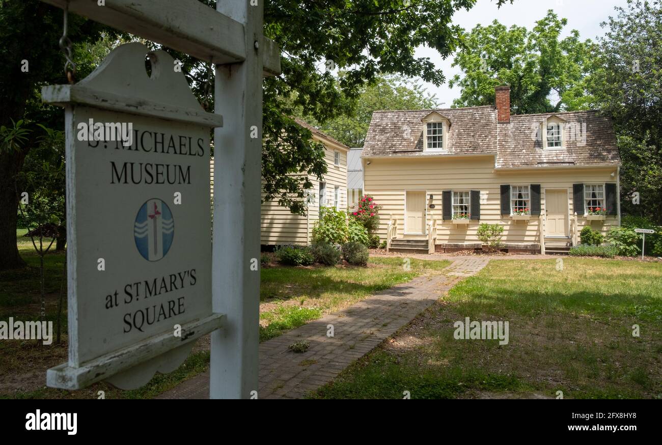 St. Michaels Museum in Maryland Stock Photo