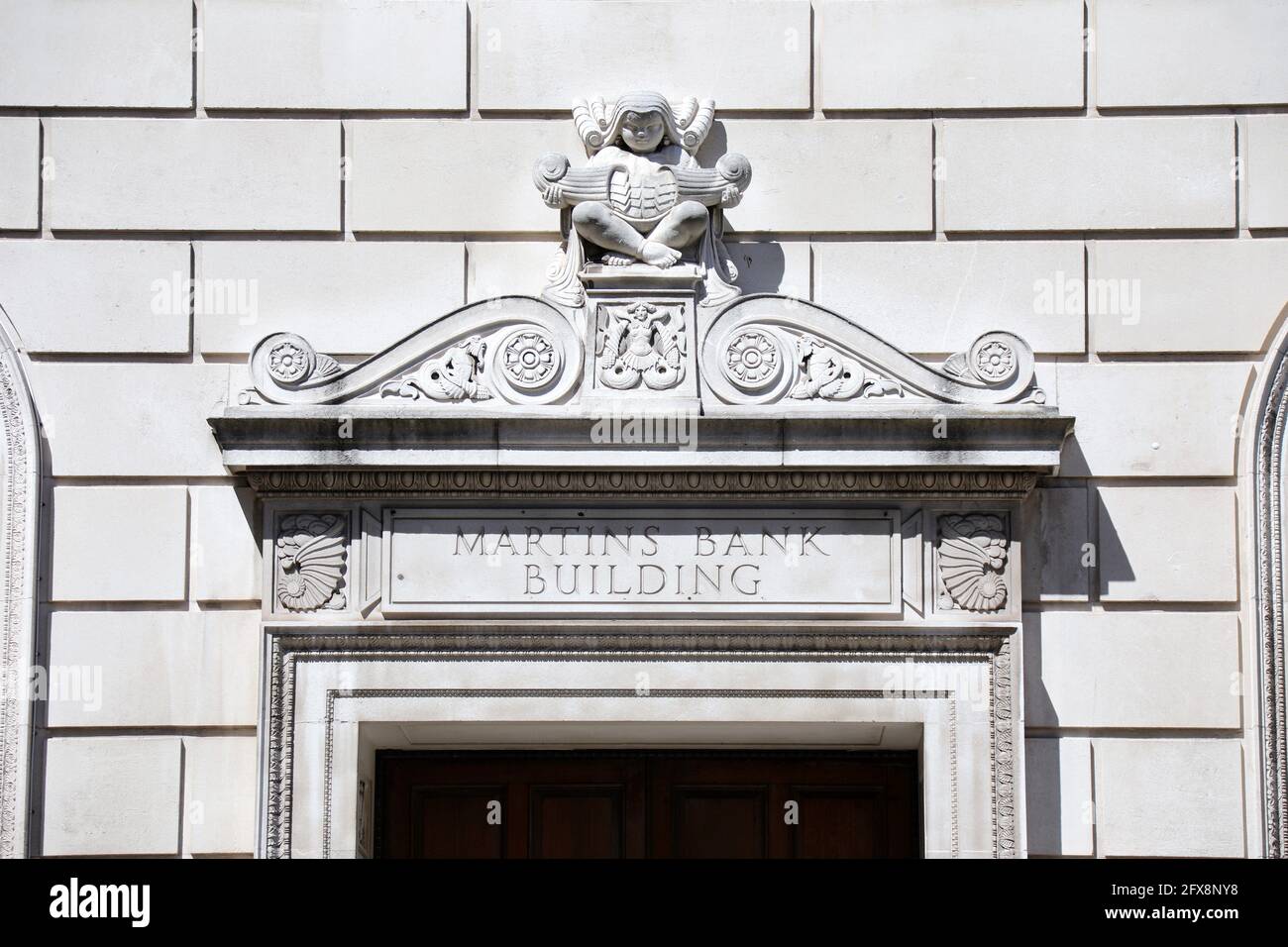 Martins Bank in Liverpool Stock Photo
