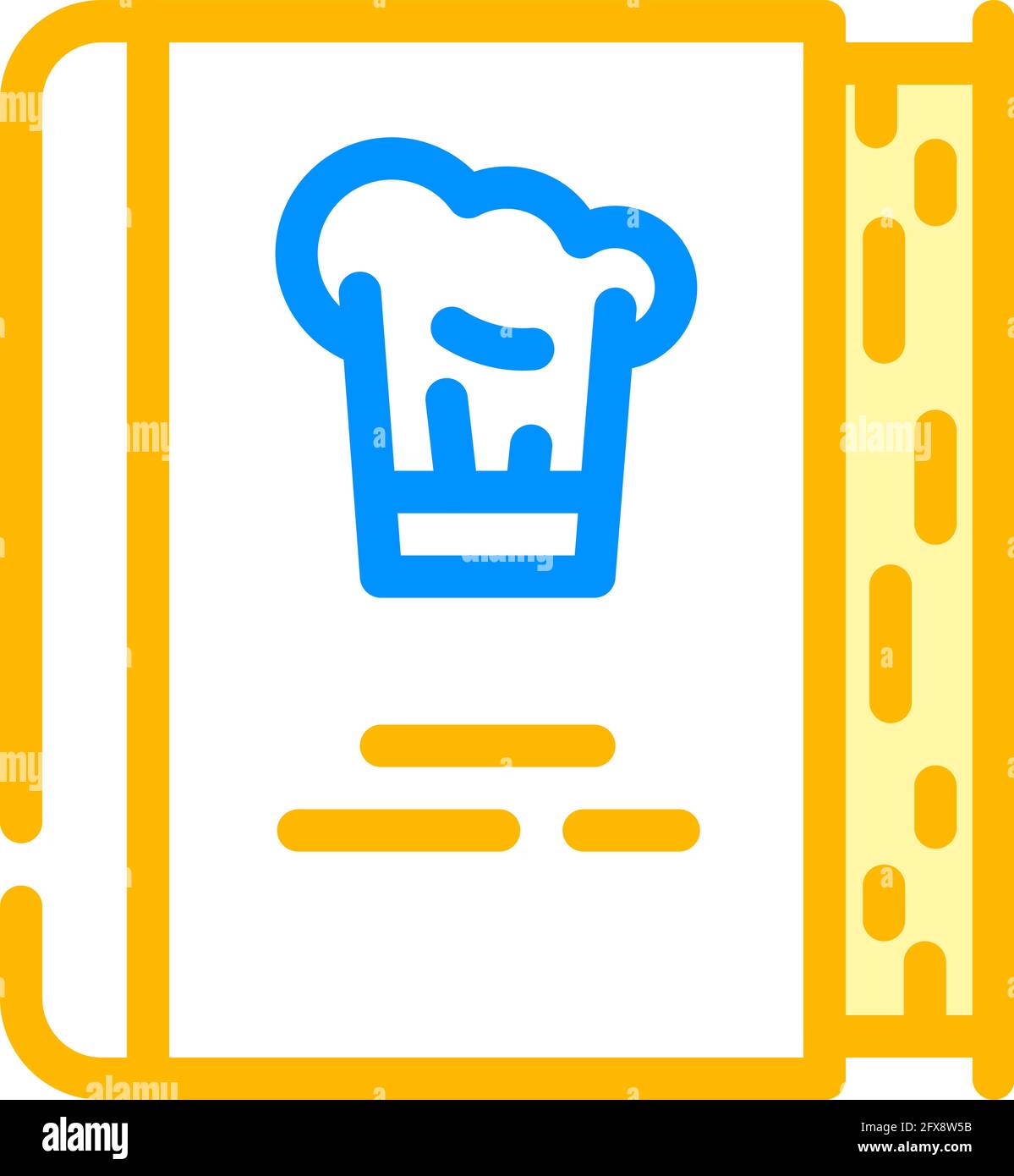 cookbook for cooking color icon vector illustration Stock Vector Image ...
