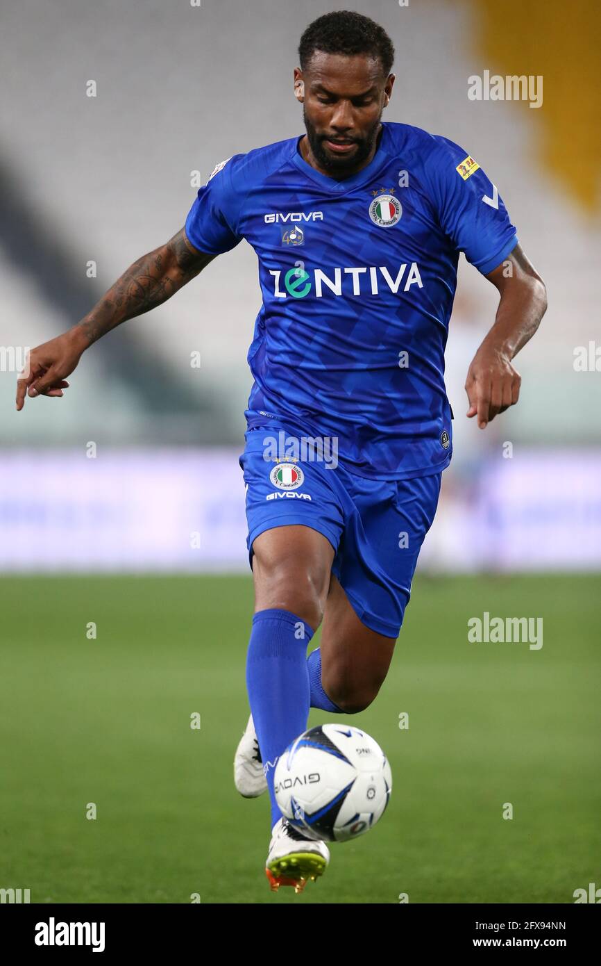 Turin, Italy, 25th May 2021. Former Brazil and FC Internazionale player Douglas Maicon during the Charity Match match at Allianz Stadium, Turin. Picture credit should read: Jonathan Moscrop / Sportimage Stock Photo