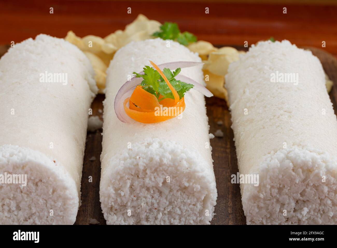 Puttu Steam Cake Arisi Maavu Puttu _Breakfast Item Made Using Stock Photo  by ©AalaCreative 474413546