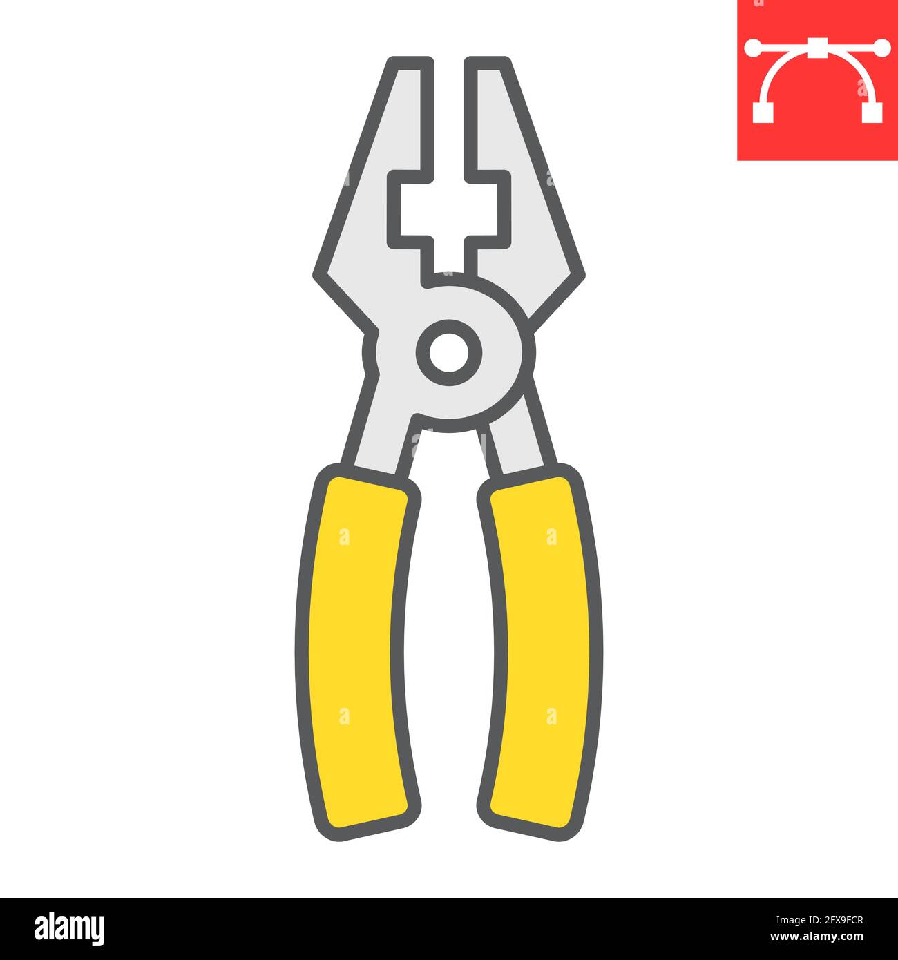 Construction plier Stock Vector Images Alamy