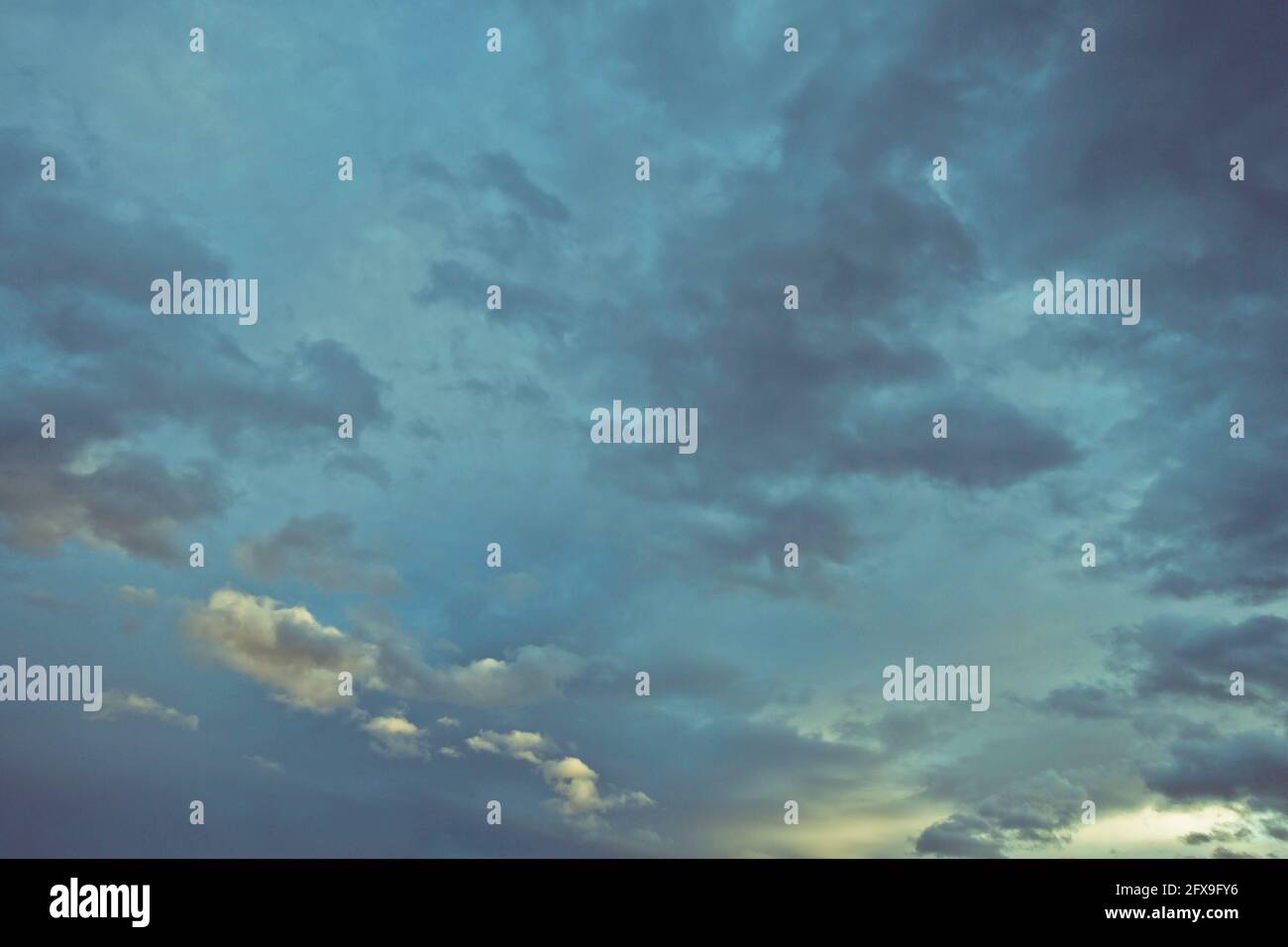 dramatic cloudy sky background Stock Photo - Alamy