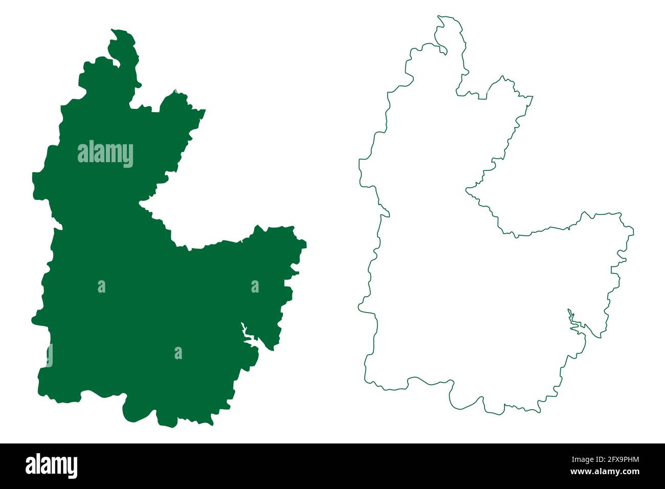 Jalna Map In Maharashtra Jalna District (Maharashtra State, Aurangabad Division, Republic Of India)  Map Vector Illustration, Scribble Sketch Jalna Map Stock Vector Image & Art  - Alamy