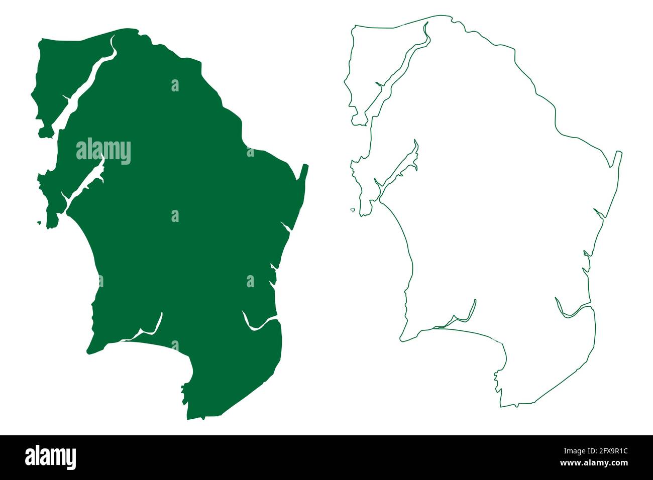 Mumbai Suburban District Map Mumbai Suburban District (Maharashtra State, Konkan Division, Republic Of  India) Map Vector Illustration, Scribble Sketch Mumbai Suburban Map Stock  Vector Image & Art - Alamy