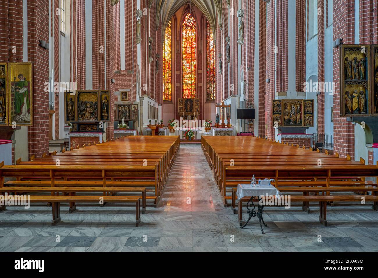 Church of The Holy Mary on Piasek Ostrow Tumski Wroclaw Lower Silesia ...