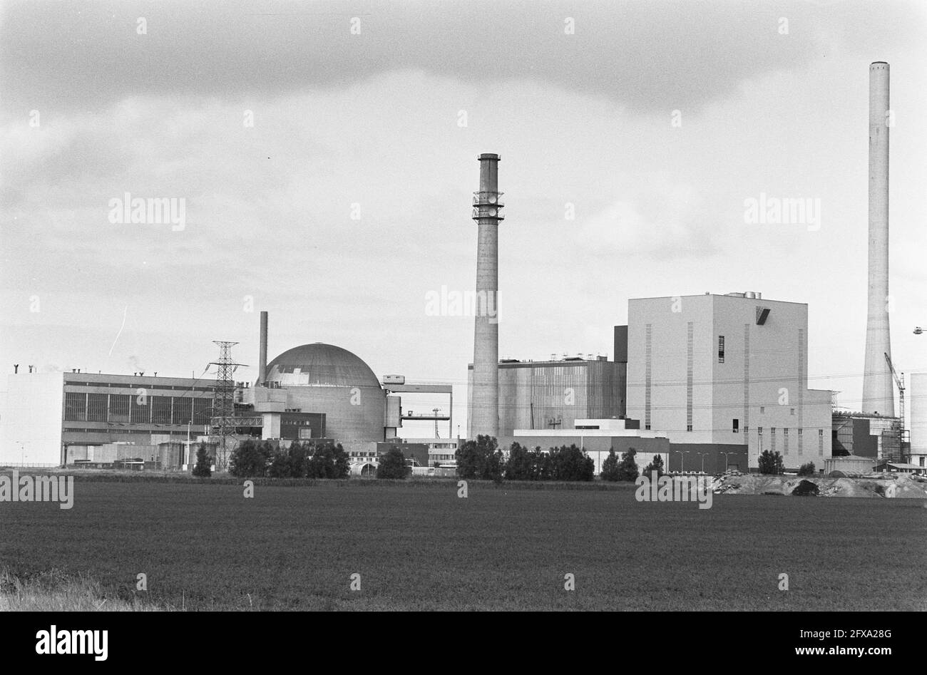 Borssele nuclear power plant (exterior), September 8, 1986, nuclear power  plants, The Netherlands, 20th century press agency photo, news to remember,  documentary, historic photography 1945-1990, visual stories, human history  of the Twentieth