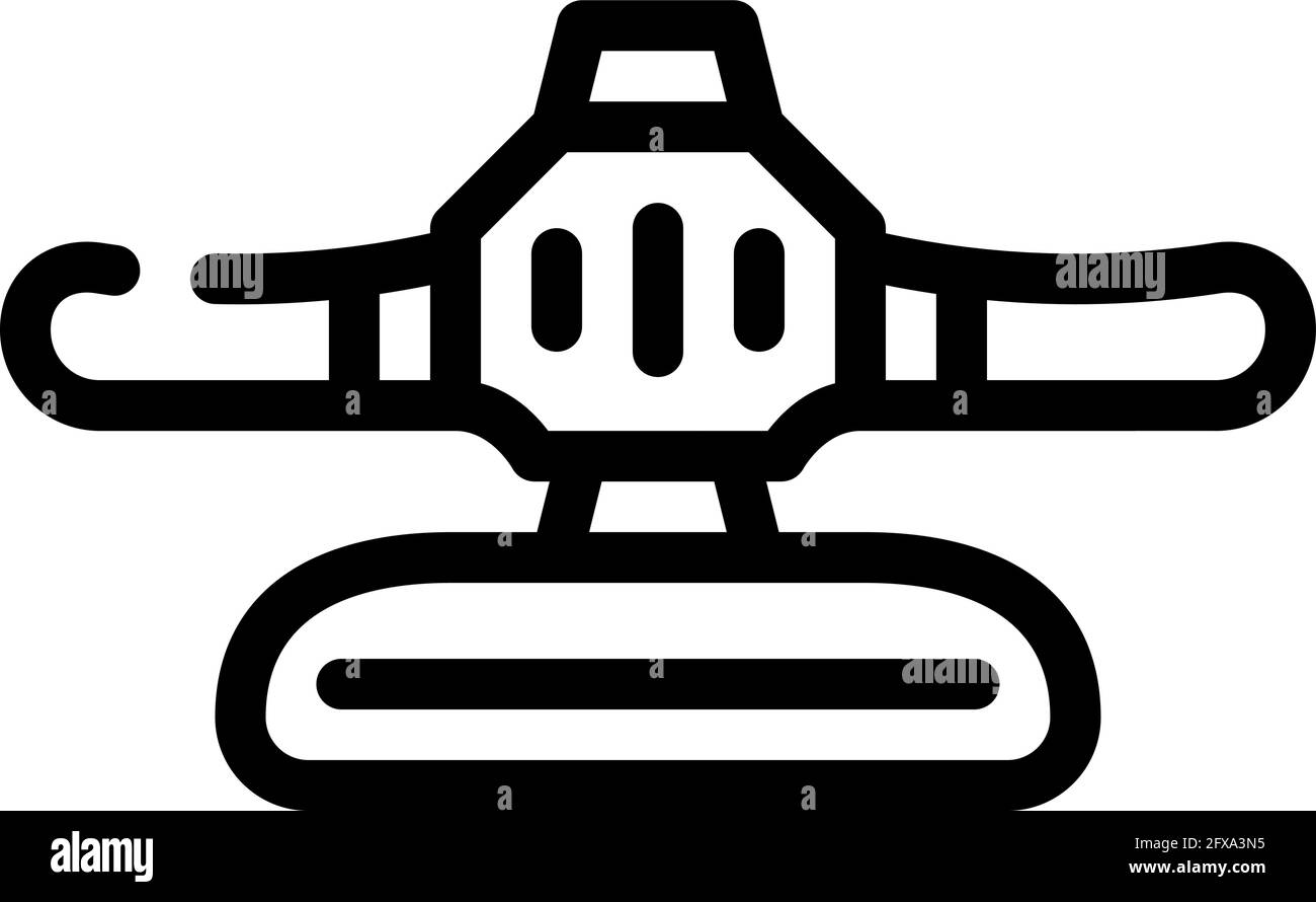 professional equipment for car polishing line icon vector illustration ...