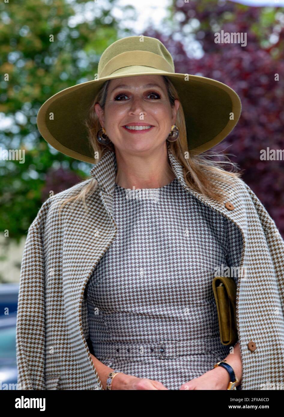 26052021 Weesp Queen Maxima visited Smit & Son, a company specialized