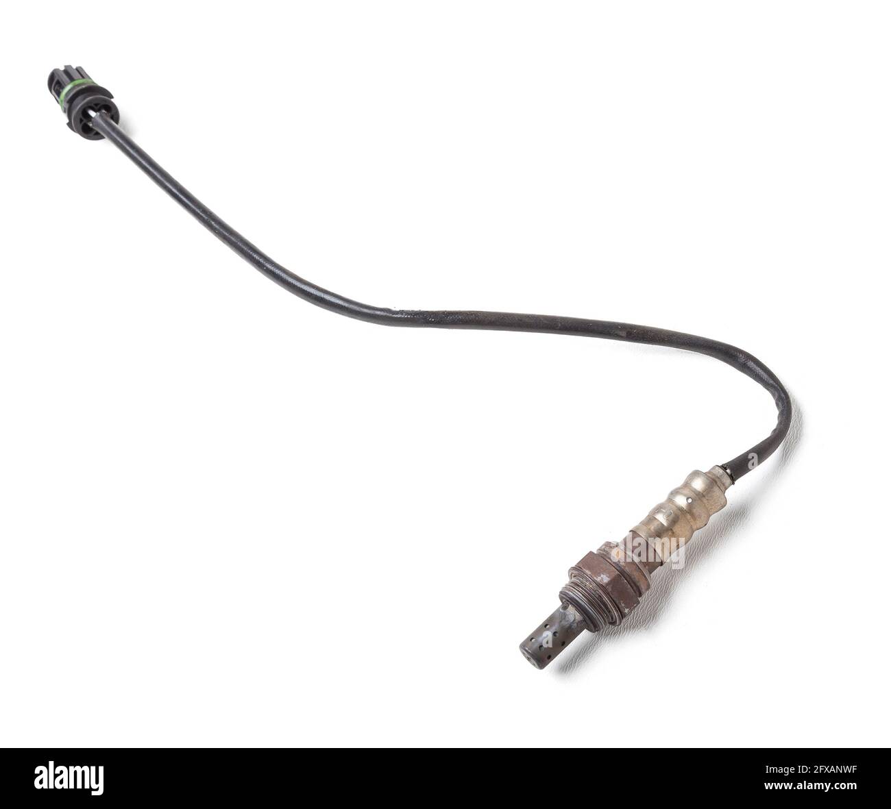 Exhaust System O2 Sensor Temperature sensor in the car exhaust system hi-res stock photography ...
