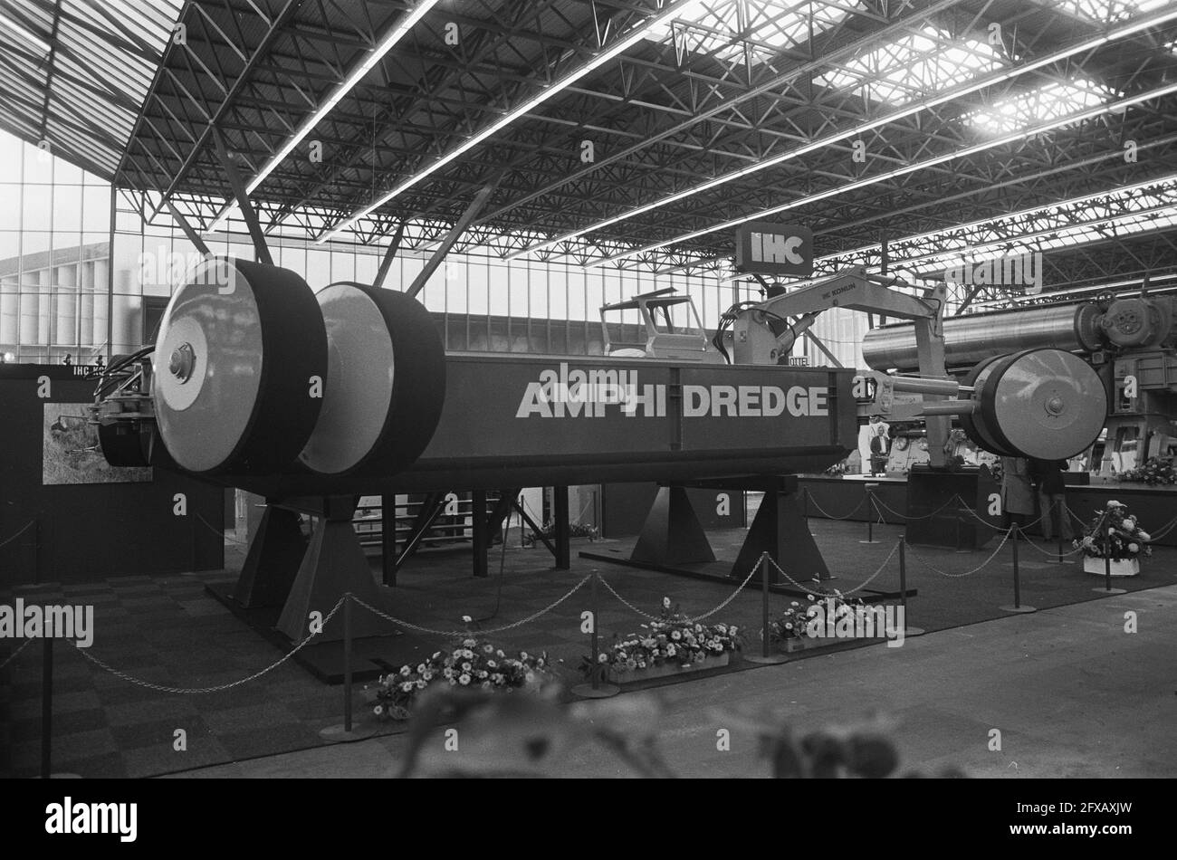 A dragline on display, November 13, 1973, fairs, draglines, openings, The Netherlands, 20th