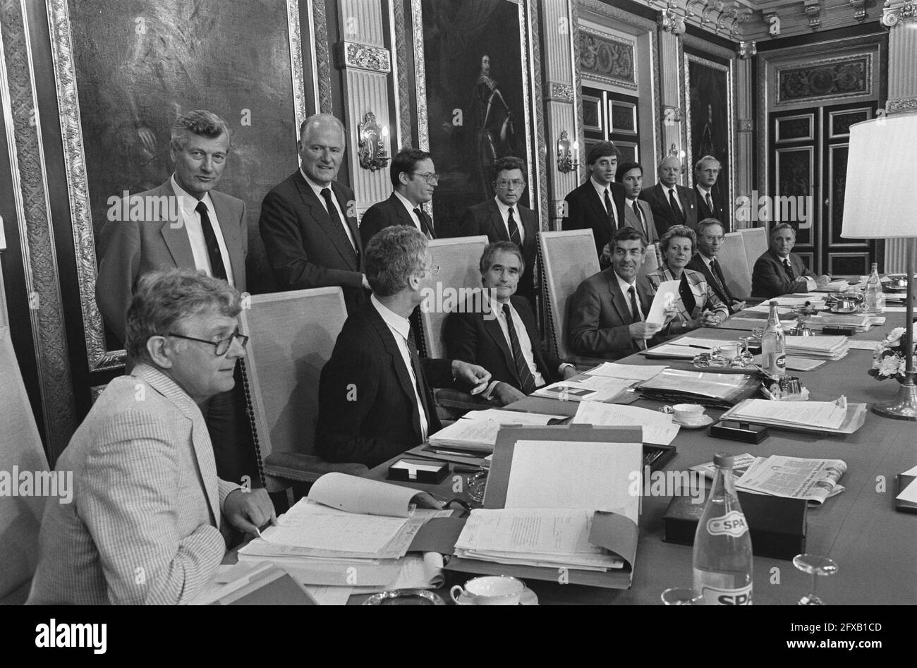 Ministers meeting lubbers ii hires stock photography and