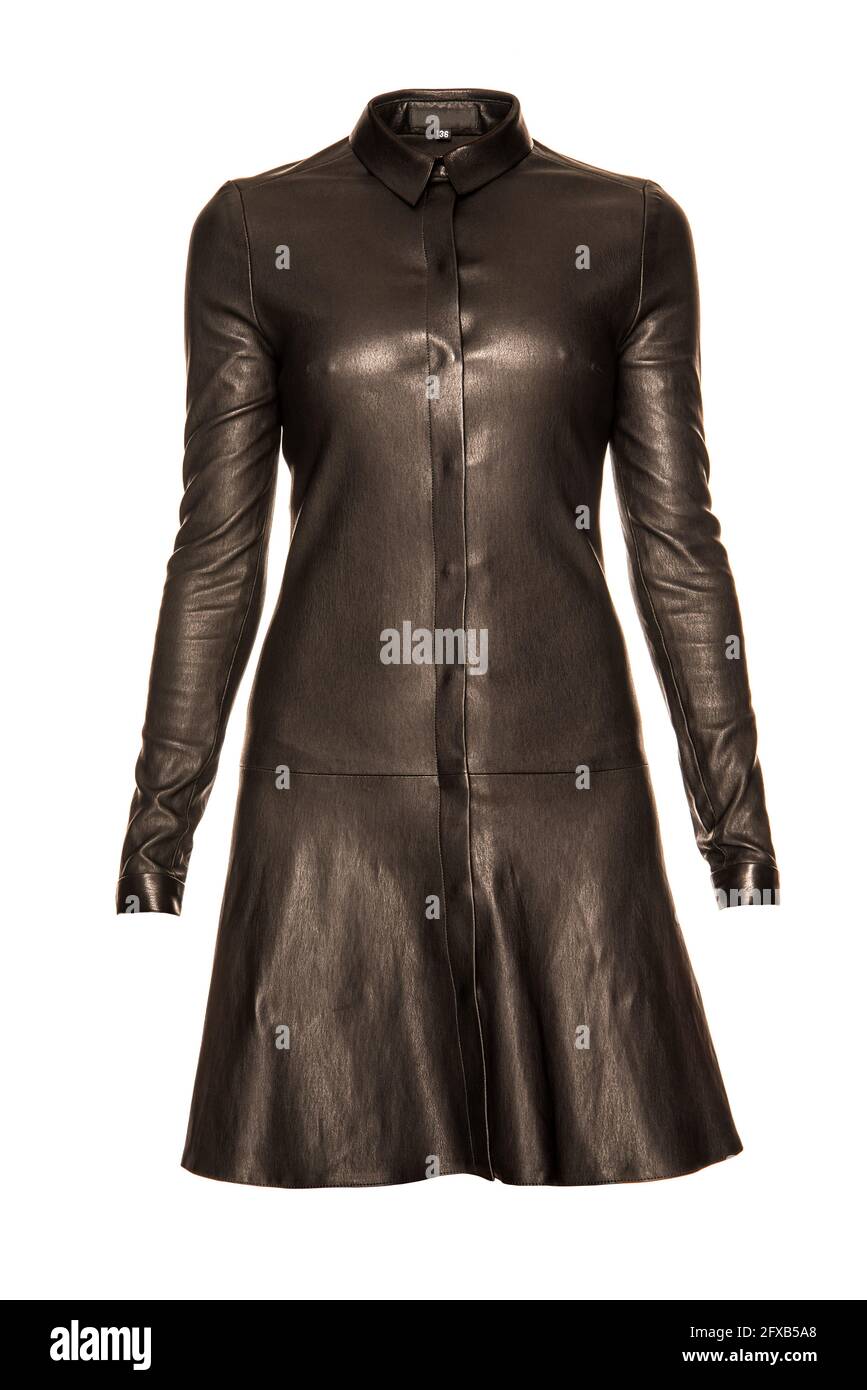 Strapless leather dress hi-res stock photography and images - Alamy