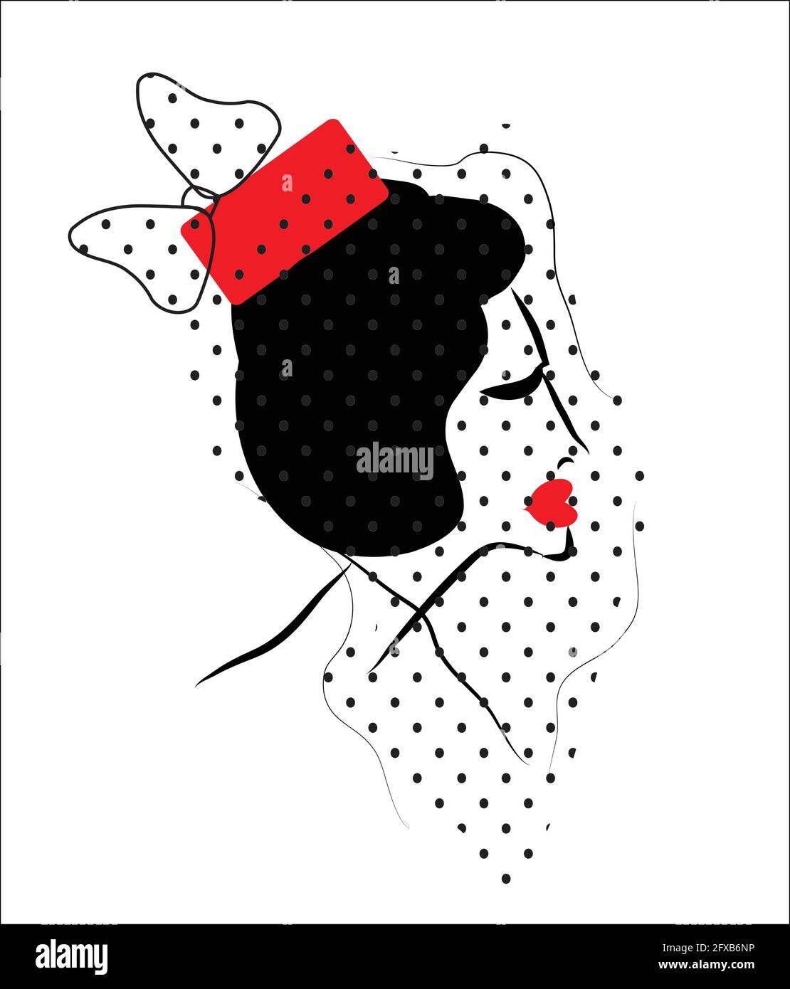 50s sad Stock Vector Images - Alamy