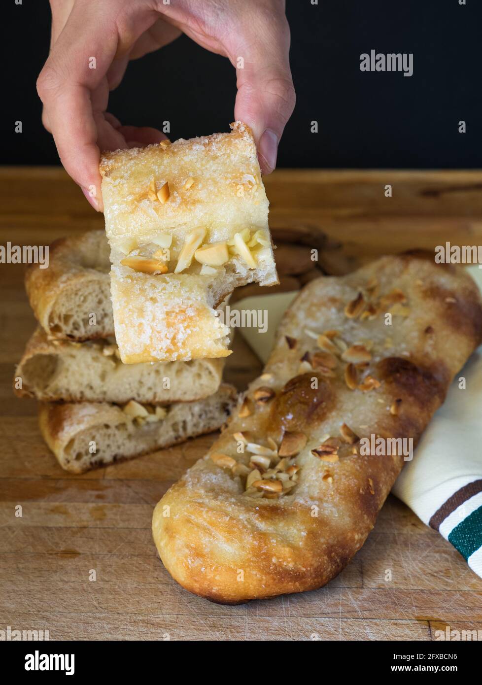 Sweet Typical Catalan Cake High Resolution Stock Photography And Images Alamy