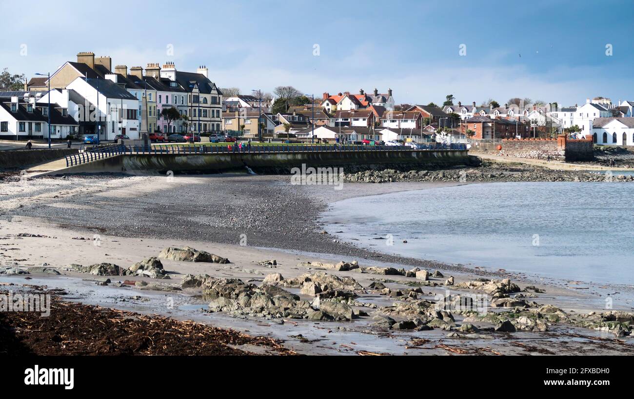 Donaghadee town and harbour Co Down Northern Ireland Stock Photo Alamy