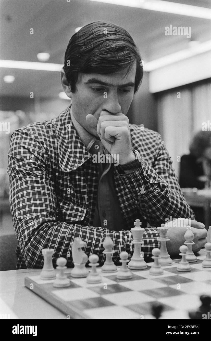 Mr. Boris Spassky, October 12, 1983, portraits, chess, games, The  Netherlands, 20th century press agency photo, news to remember,  documentary, historic photography 1945-1990, visual stories, human history  of the Twentieth Century, capturing