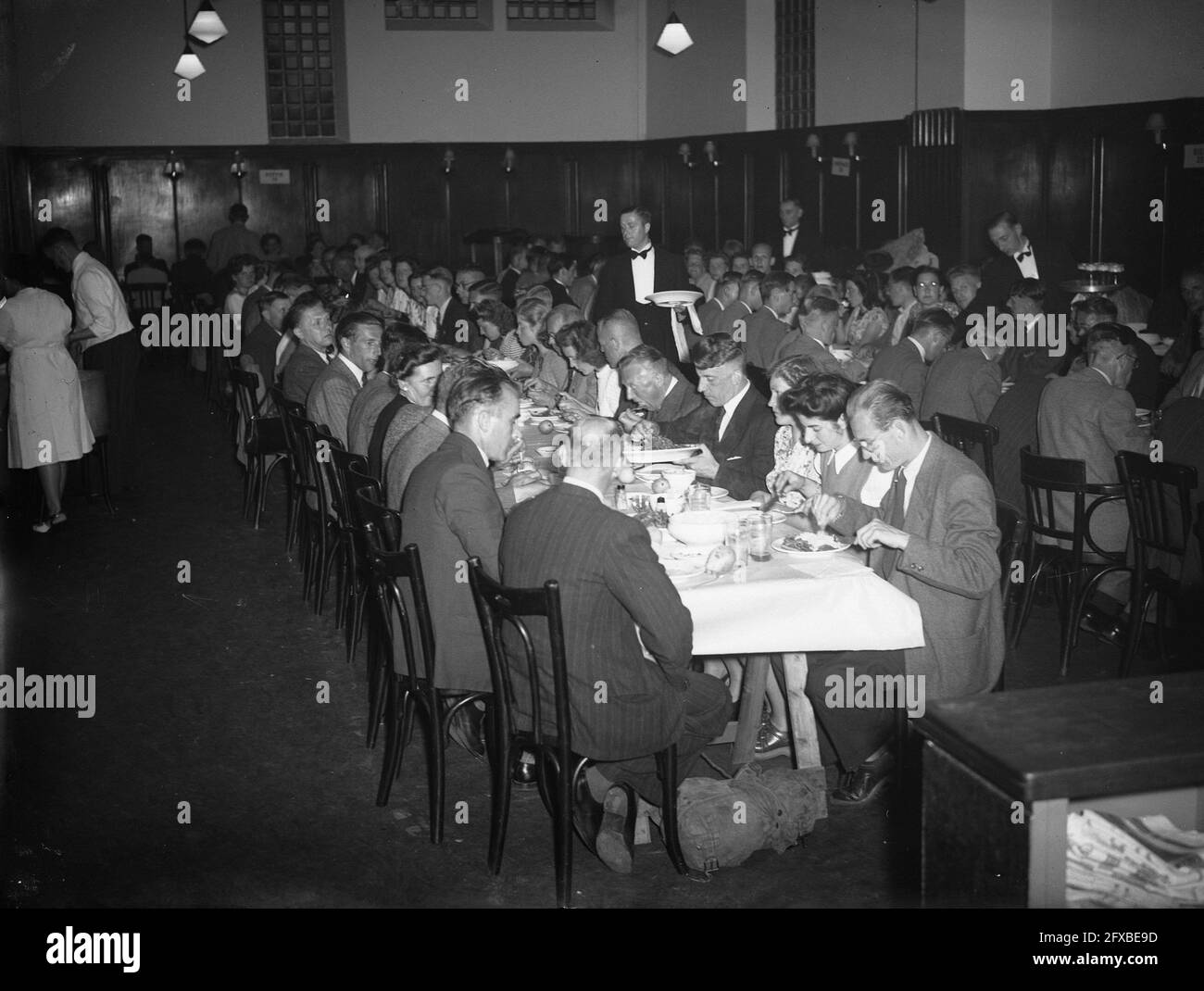 Interprovincial soccer tournament dinner hires stock photography and