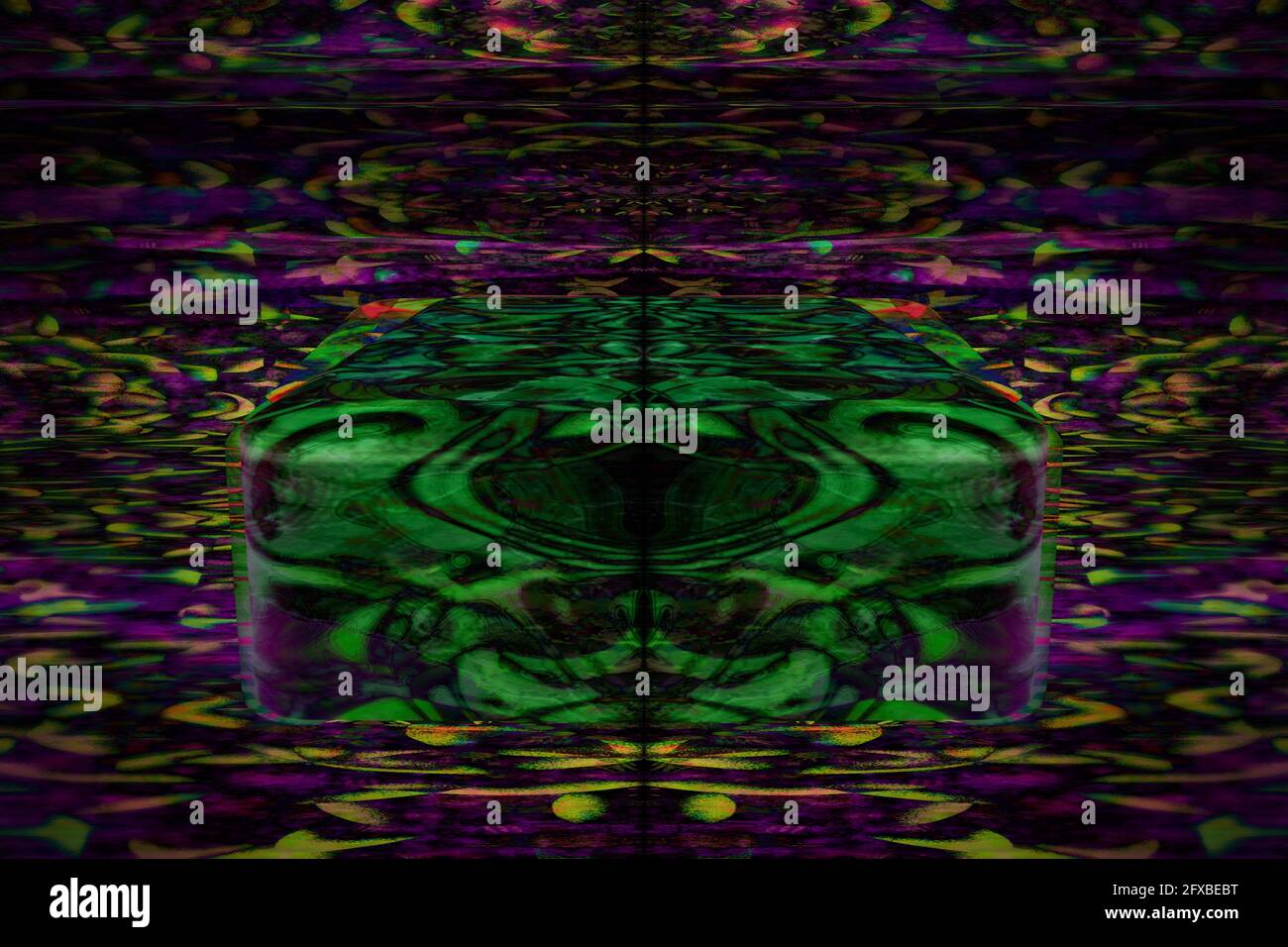 Abstract psychedelic geometric sci fi hi-res stock photography and ...