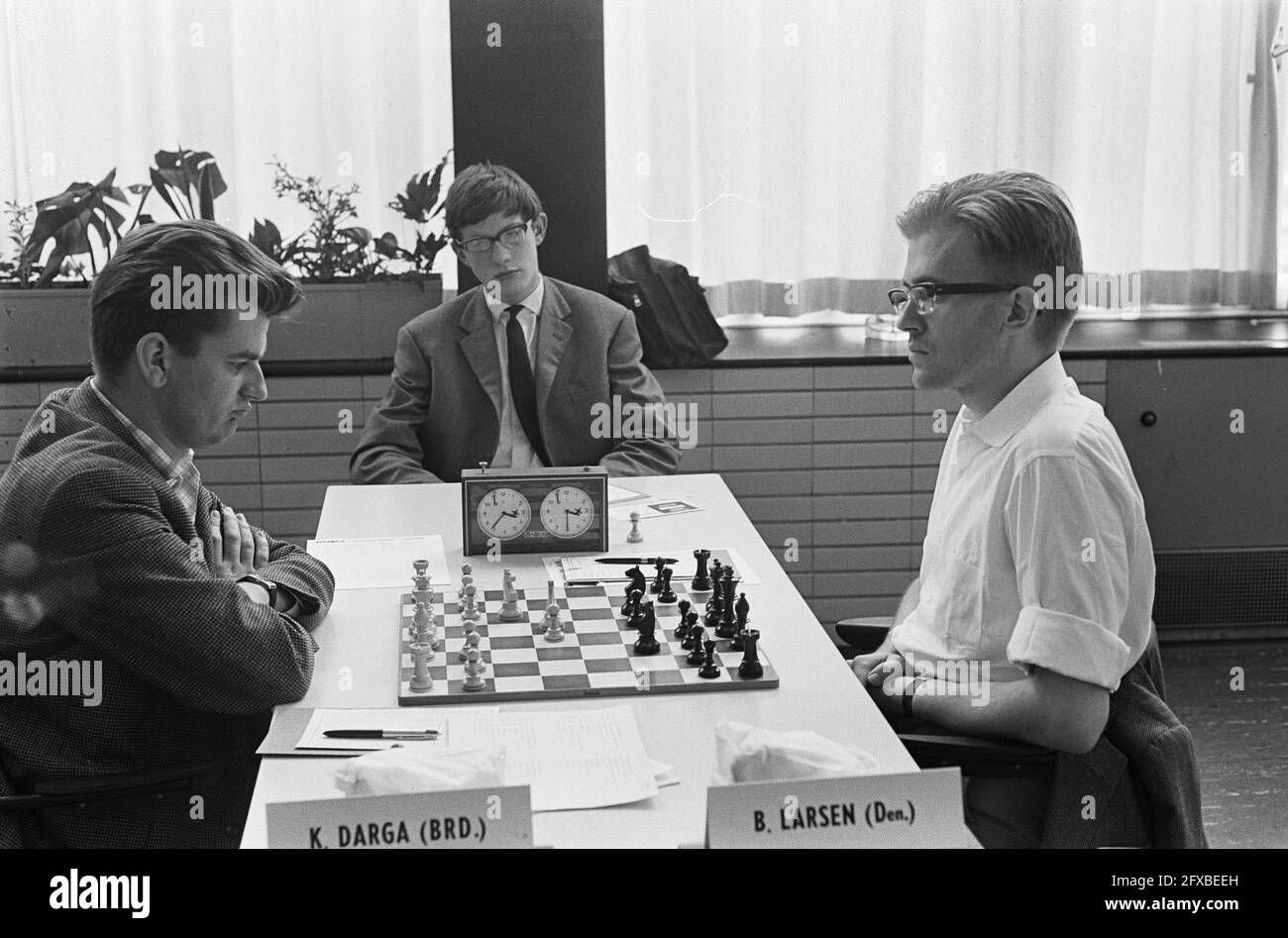 Fide chess tournament Black and White Stock Photos & Images - Alamy