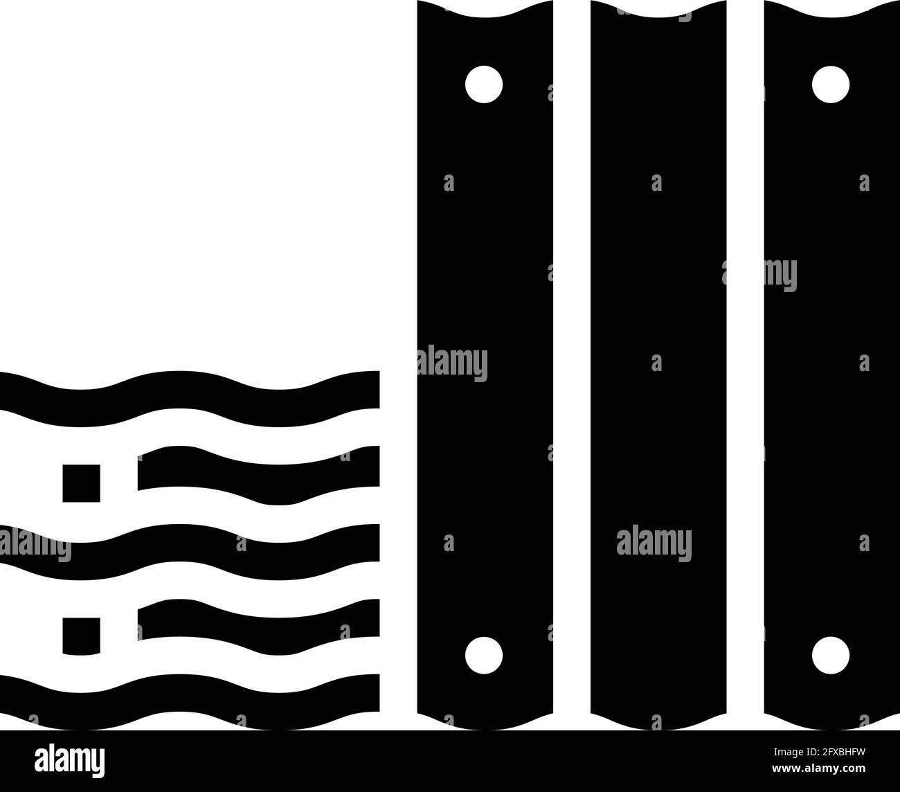 roofing material building material glyph icon vector illustration Stock ...