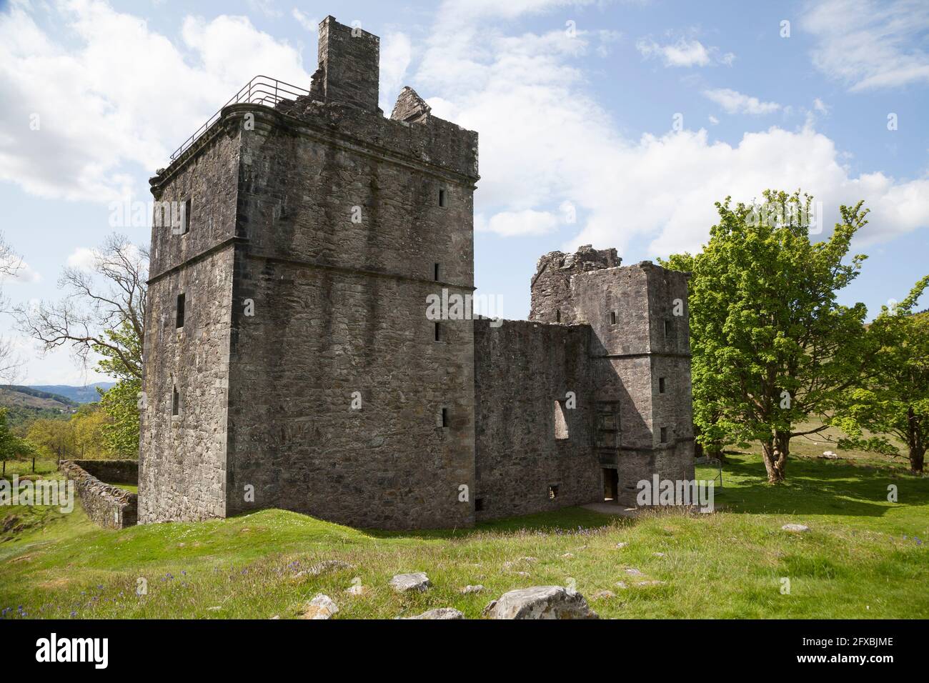 Carnasserie Castle, Nr Kilmartin, Argyll, Scotland, the home of John Carswell, first Bishop of the Isles. Stock Photo