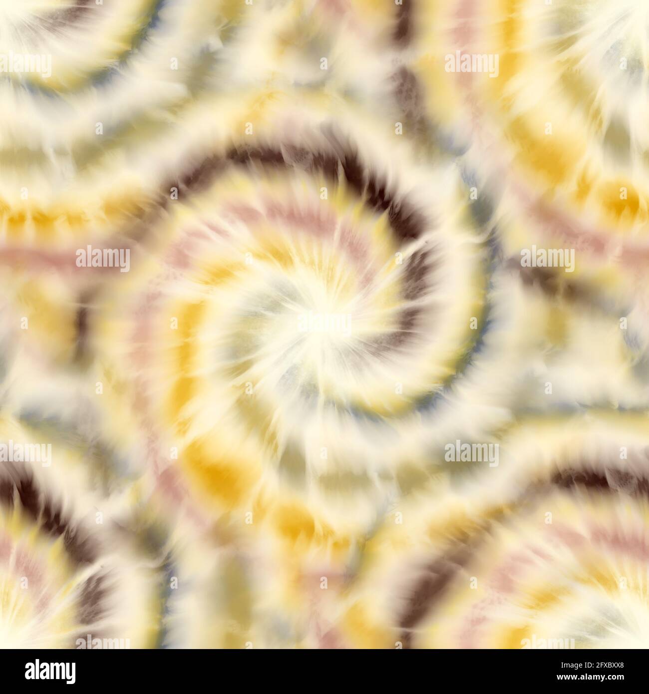 Seamless spiral tie dye pattern for surface design print Stock Photo ...