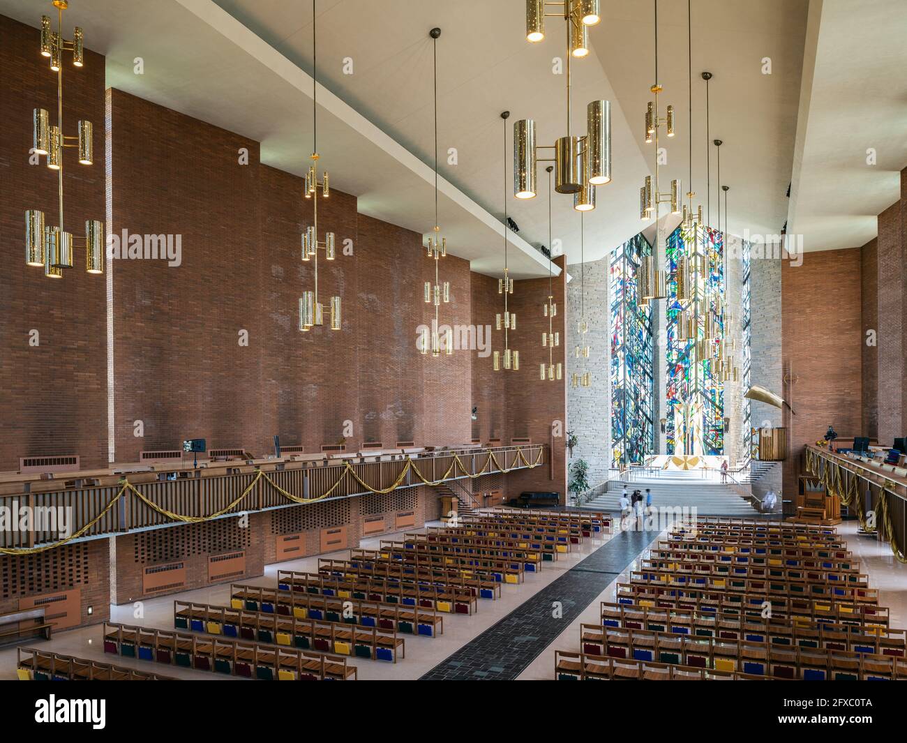 Church of the Resurrection at Valparaiso University, designed by Charles Stade Stock Photo